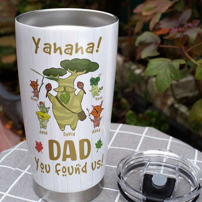 Legend Of Dad 02NAQN010623 Personalized Family Tumbler White Mug