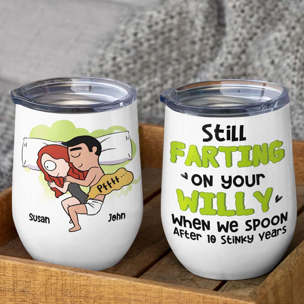 Personalized Coffee Mug Still Farting On Your Willy, Gift For Couple