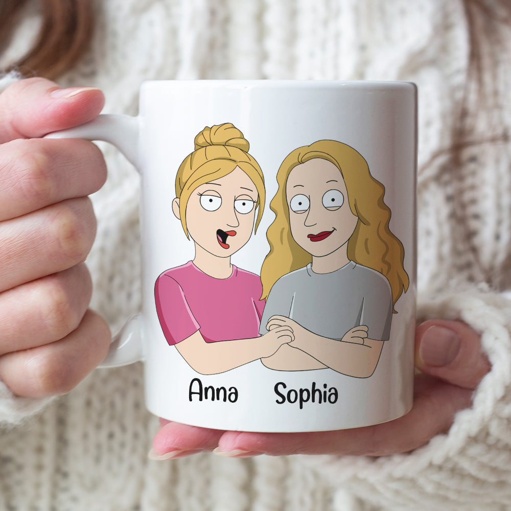 I Know I Can Be A Bitch Sometimes, Personalized Mug, Gift For Mom, Mom And Daughter Mug, Mother's Day Gift