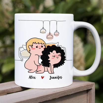 To My Beautiful Wife, Gift For Couple. Personalized Mug, Funny Couple Mug, Couple Gift