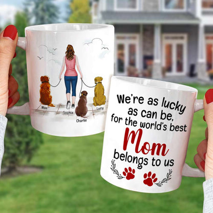 I'm As Lucky As Can Be, Personalized Mug, Gift For Mother's Day