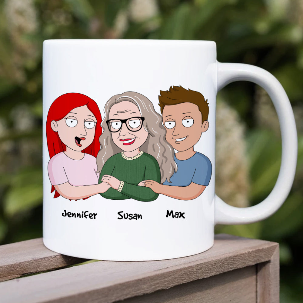 Proud Of Mother 07QHHN220423 Personalized Coffee Mug Accent Mug Wine Tumbler