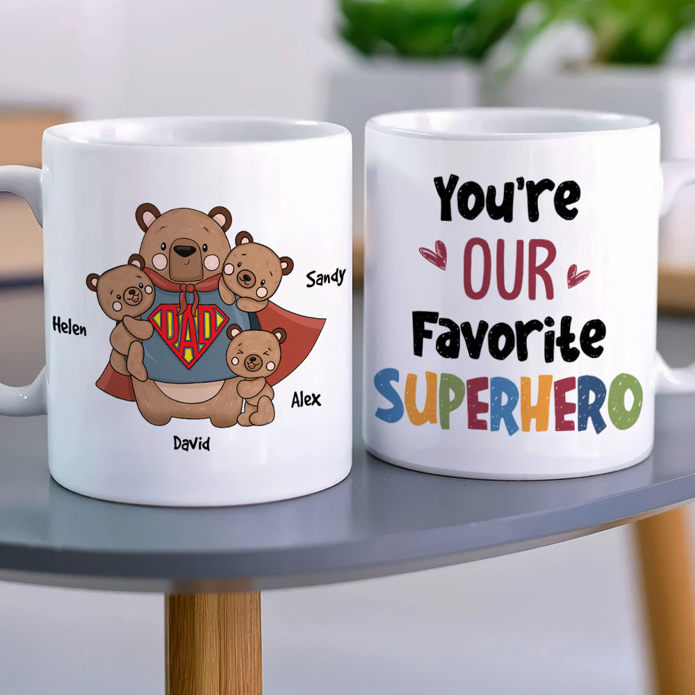 Bear Dad Personalized Coffee Mug 05nahn250423ha