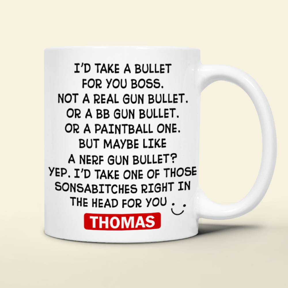 Personalized Gifts For Boss Coffee Mug 02acpu101224