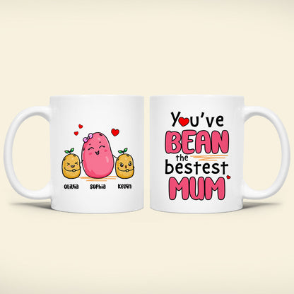 Personalized Gifts For Mom Coffee Mug You've Bean The Bestest Mum 04TODT080324
