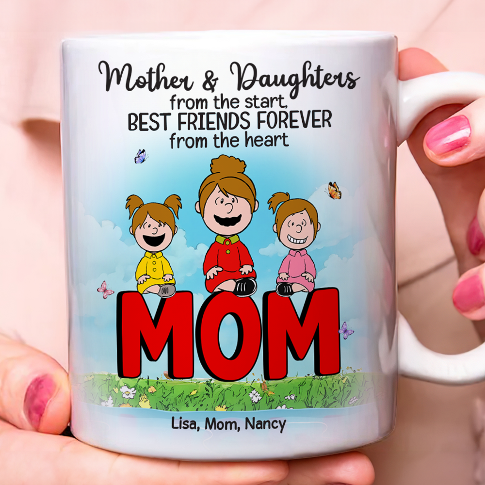 Personalized Gifts For Mom Coffee Mug 03topu040225 Best Friends Forever