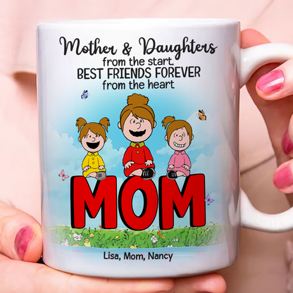 Personalized Gifts For Mom Coffee Mug 03topu040225 Best Friends Forever