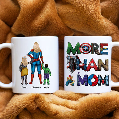 Personalized Gifts For Mom Coffee Mug More Than A Mom 03QHHN200124PA