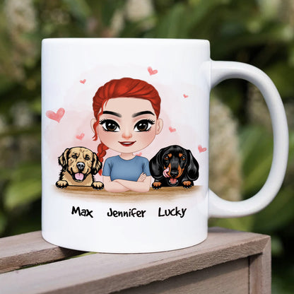You Are The Mom That Any Dog Wishes They Had, Personalized Mug, Gift For Dog Lover