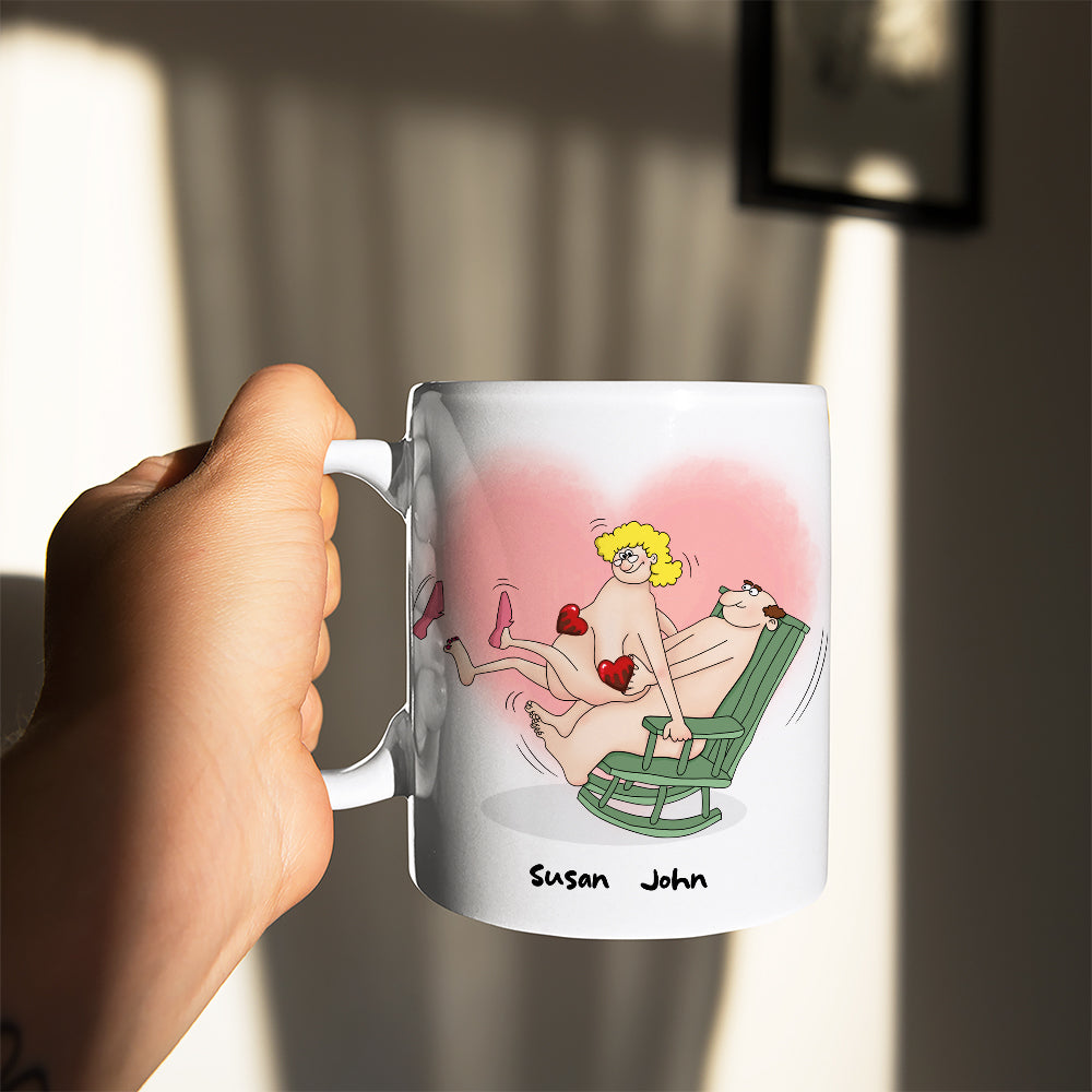 If It's Dirty Kinky Naughty Messy Or Just Plain Wrong I Want To Do It With You, Make Love Couple White Mug