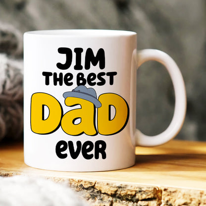 The Best Dad Ever 04DNHN280423 Gift For Father's Day White Mug