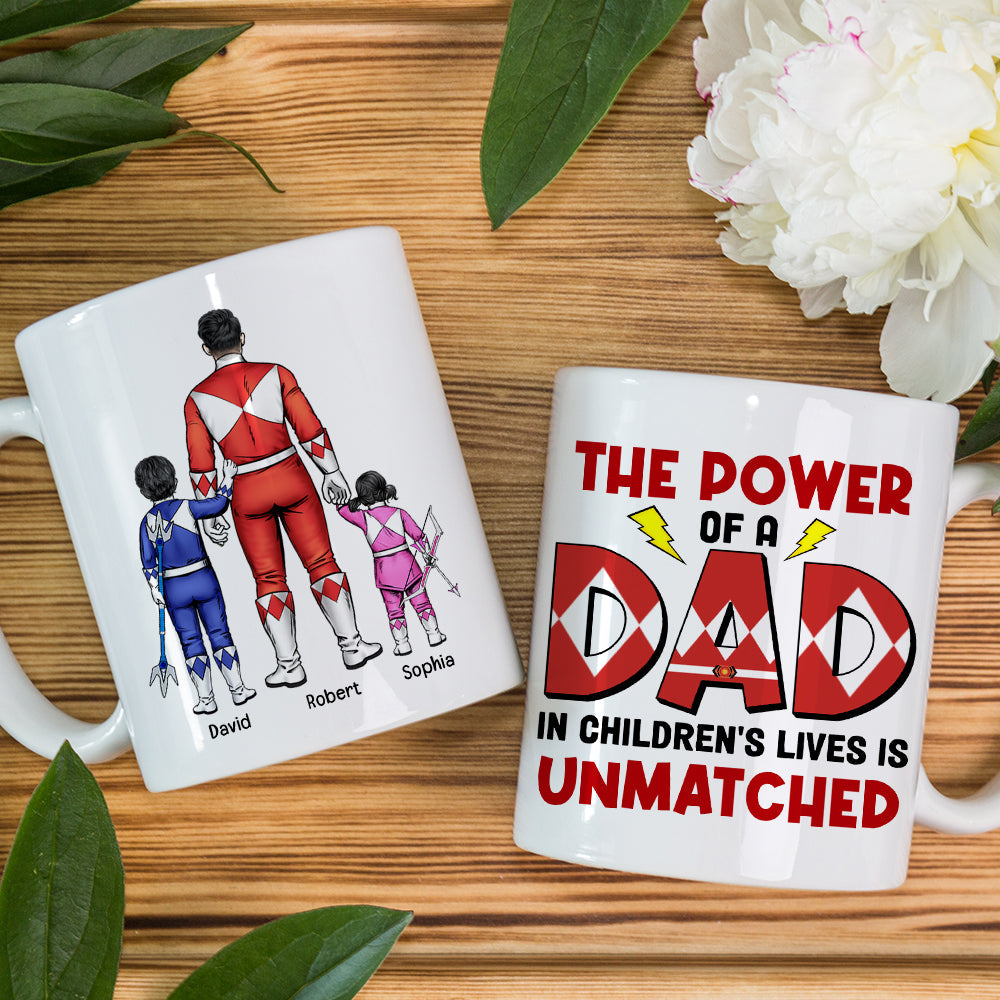 The Power Dad 07ACQN050523HH Personalized Family Mug