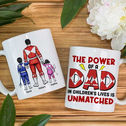 The Power Dad 07ACQN050523HH Personalized Family Mug
