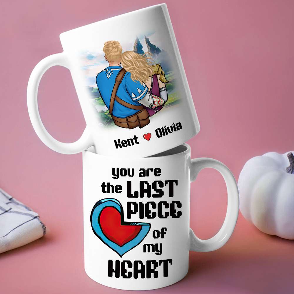 You're The Last Pic Of My Heart 04TODT071223HH Personalized Mug, Romantic Couple Gift