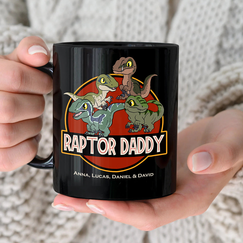 Dad Raptor Daddy 05huhu310523 Personalized Coffee Mug