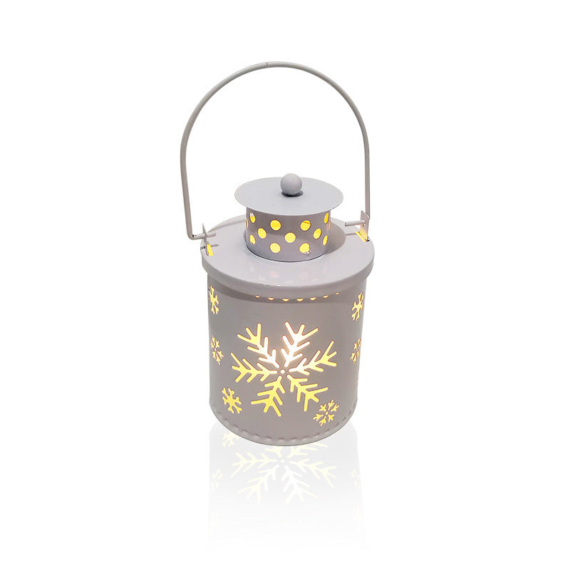 Nordic Style Led Lanterns And Electronic Candles: Creative Holiday Decorations With Wind Lights