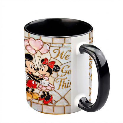 MkMo Magic Mouse You And Me We Got This - Personalized Accent Mug - Gift For Couple, Fan Movies HH01