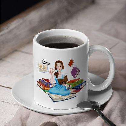 Year Of Books, Personalized Book Mug, Book Lover Gift, Custom Coffee Mug, 07HUPO301123PA
