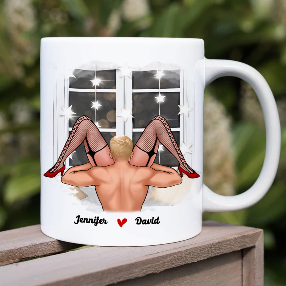 Couple, Kiss Me With Your Warm Lips, Personalized Mug, Couple Gifts