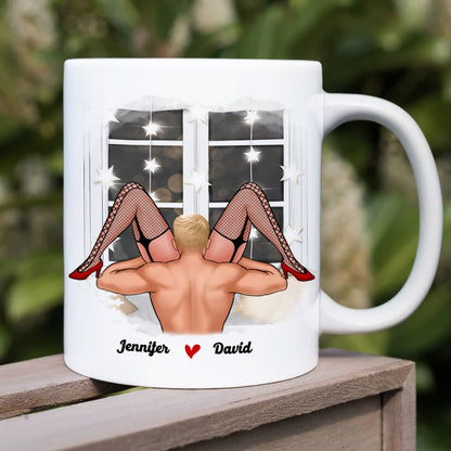Couple, Kiss Me With Your Warm Lips, Personalized Mug, Couple Gifts