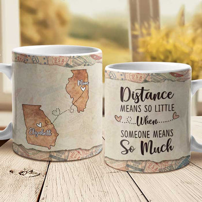 You Mean So Much To Me - Gift For Mom - Personalized Mug