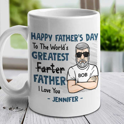 World's Greatest Father - Gift For Dad - Personalized Mug
