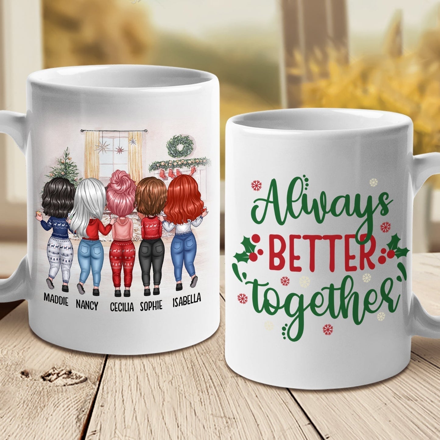 There Is No Greater Gift Than Friendship - Personalized Mug