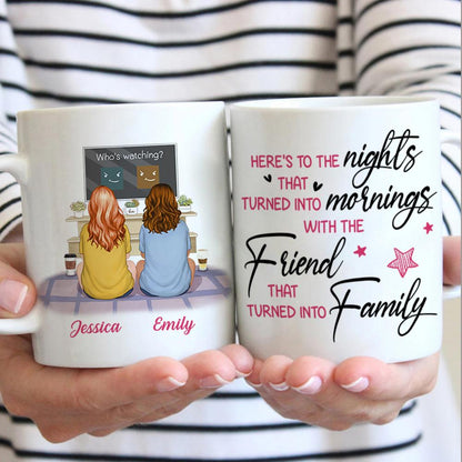 Bestie - Friends That Turned Into Family - Personalized Mug