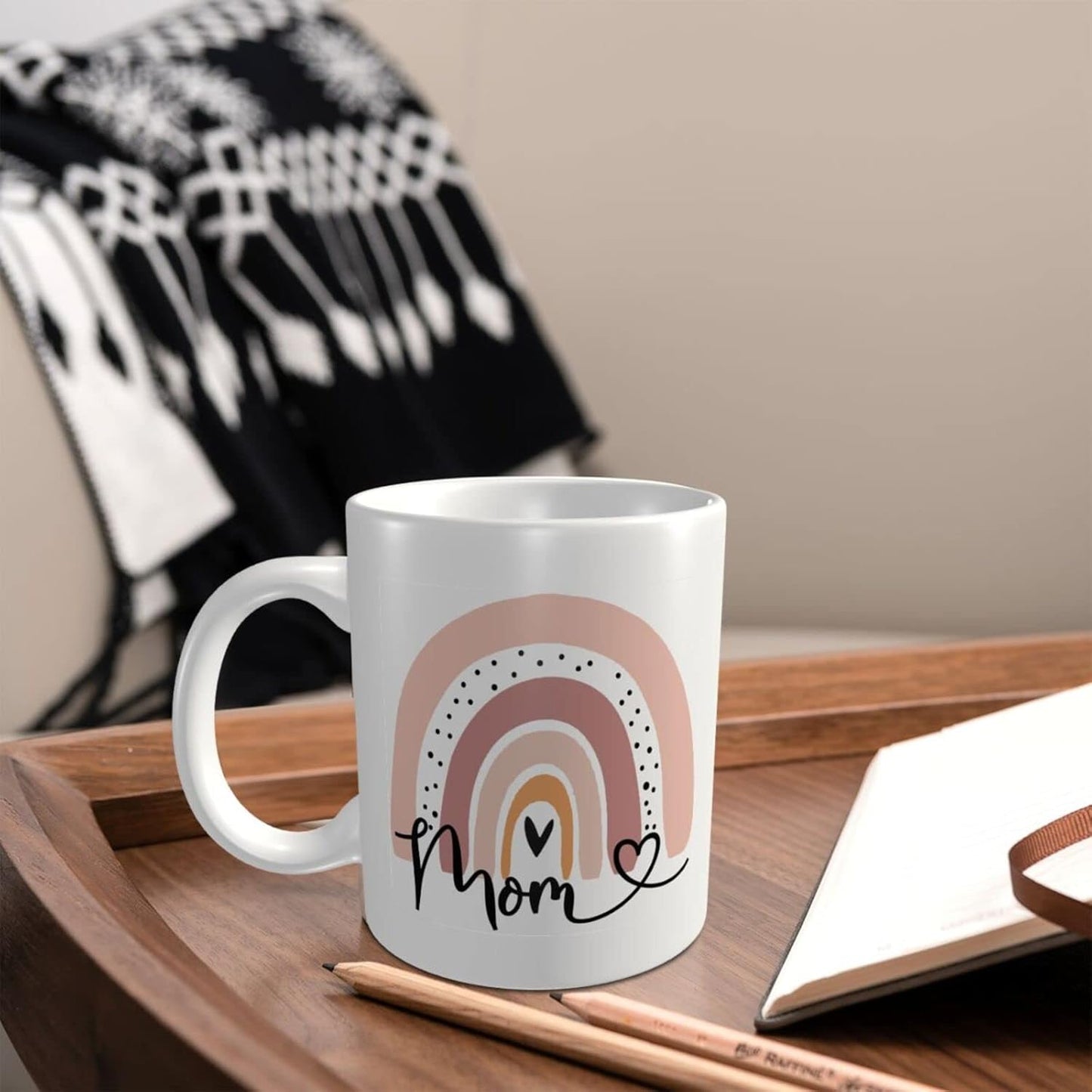 Funny Mom Coffee Mug for New Mom Mama, Gift for Mom from Daughter Son Kids Husband, Birthday Mother's Day Christmas Gift