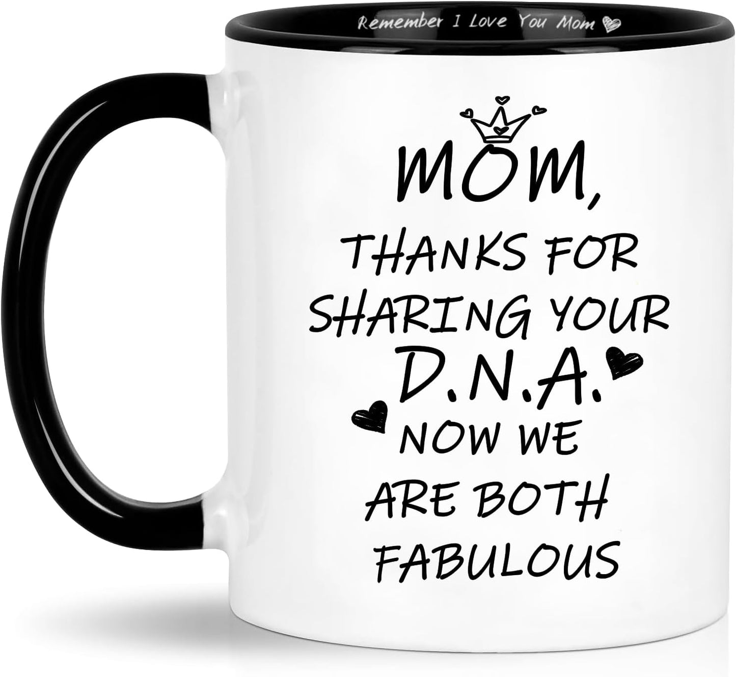 Funny Mom Coffee Mug Gift for Mom from Daughter Son Kids Husband, Birthday Mother's Day Christmas Gift