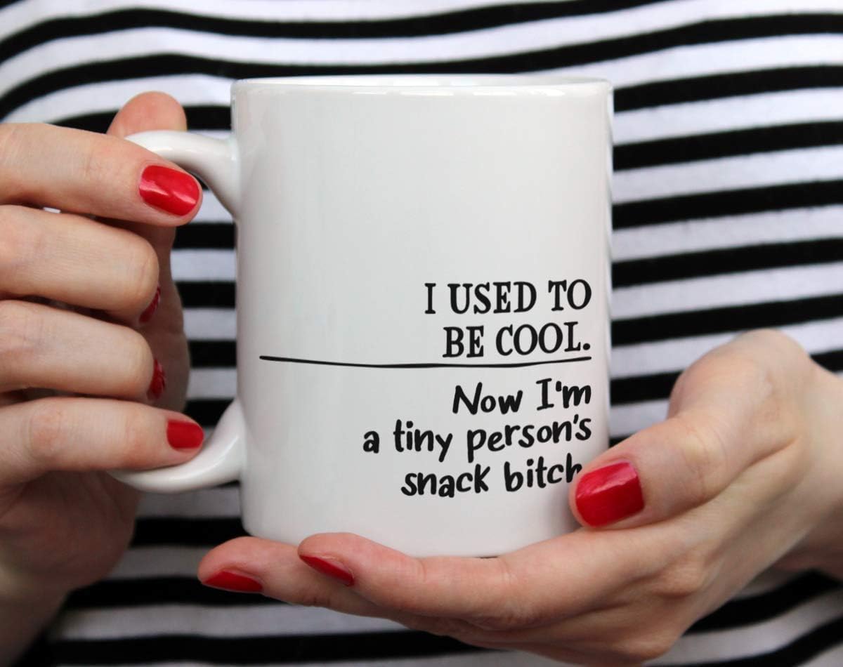 Funny Mom Dad Coffee Mug, Parents Humor Gift for Mother Father, Birthday Christmas Gift from Son Daughter