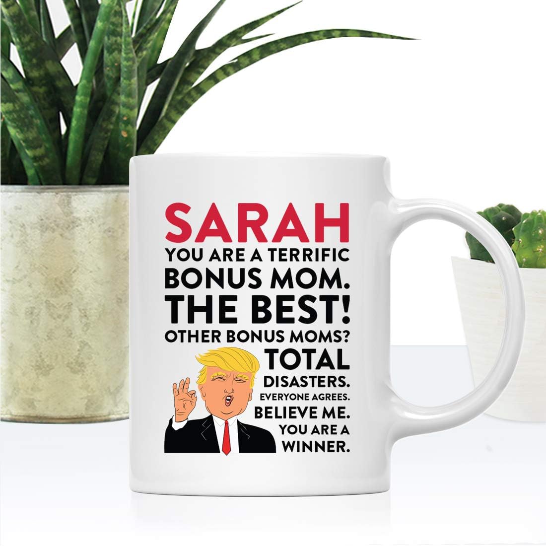 You Are A Terrific Bonus Mom Coffee Mug Funny Gift for Stepmom Birthday Mother's Day Christmas Gift