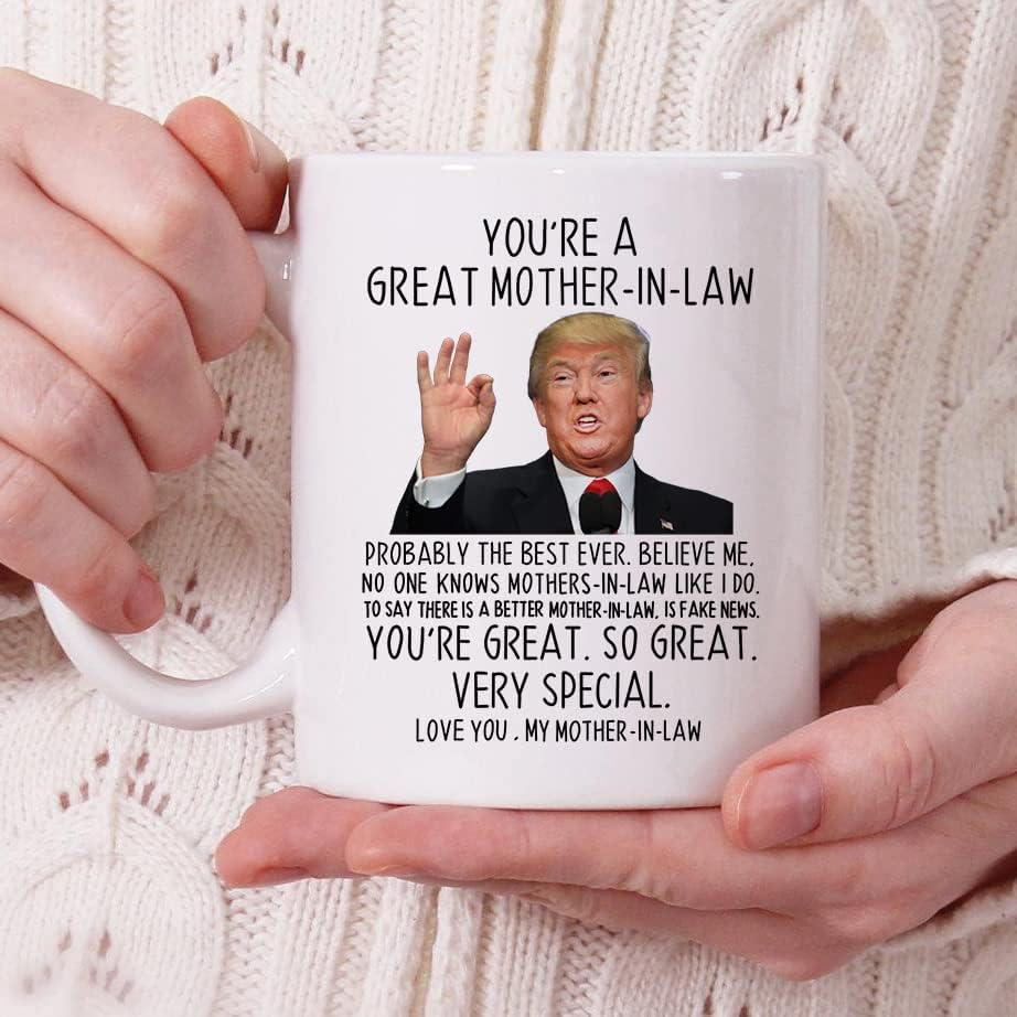 Funny Mother in Law Coffee Mug Gift for Mother in Law from Daughter Son in Law