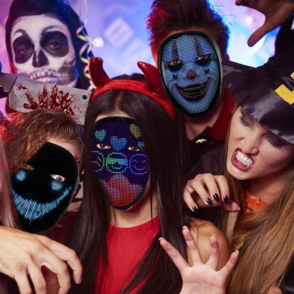 Smart Bluetooth Led Face Mask