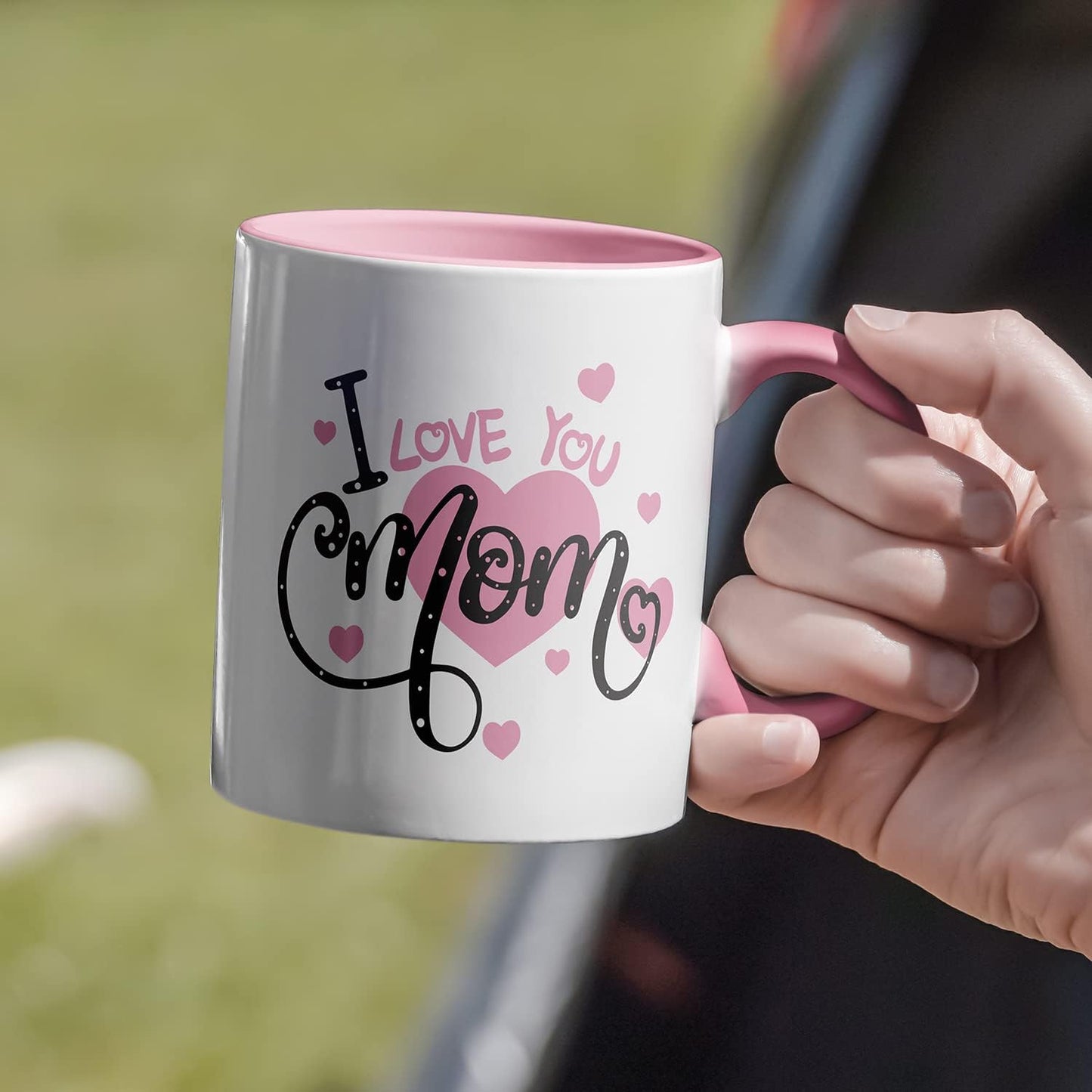 Mom Coffee Mug Funny Gift for Mom from Daughter Son Kids Husband, Birthday Mother's Day Christmas Gift Idea, Novelty Ceramic Mug