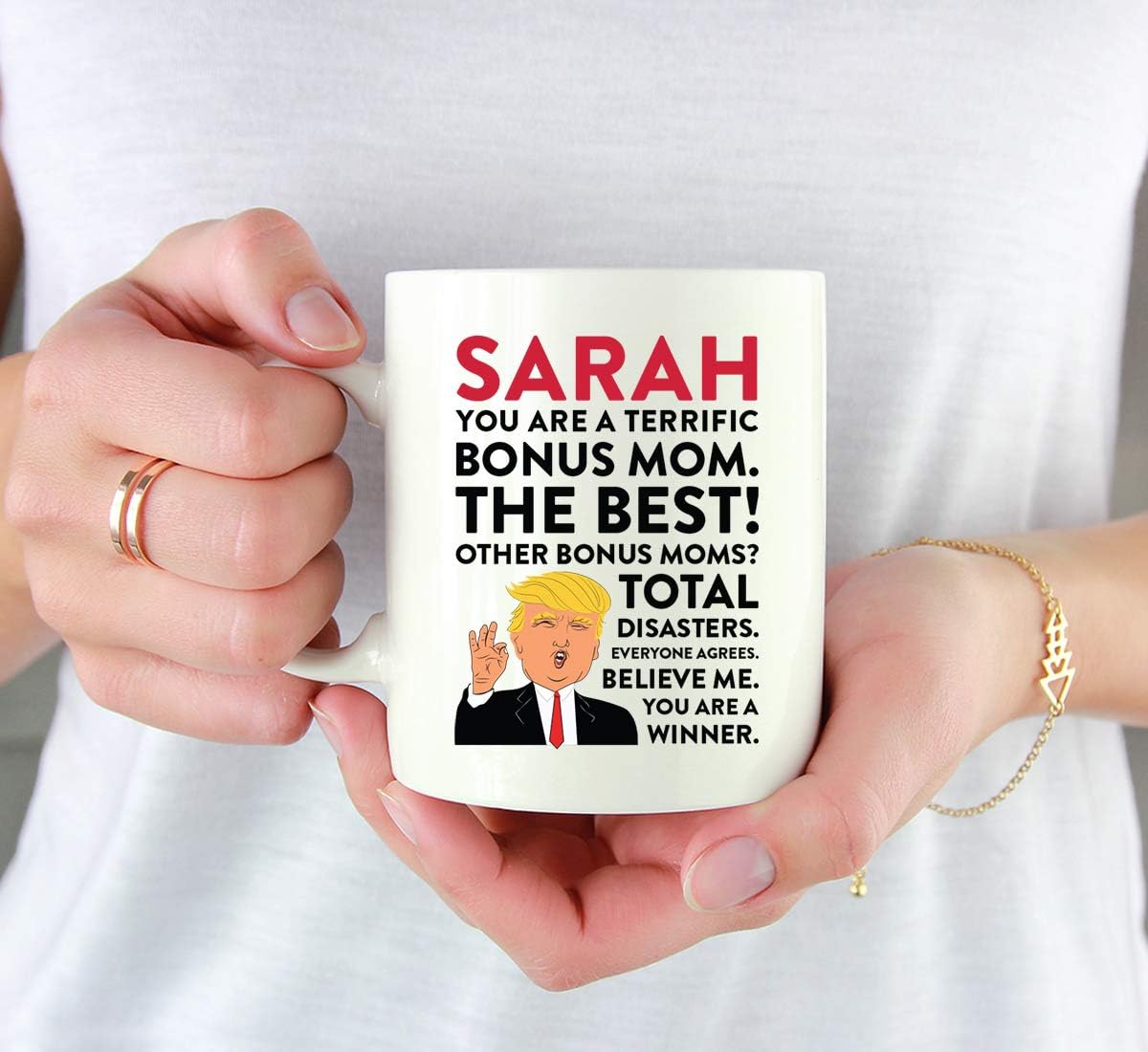 You Are A Terrific Bonus Mom Coffee Mug Funny Gift for Stepmom Birthday Mother's Day Christmas Gift