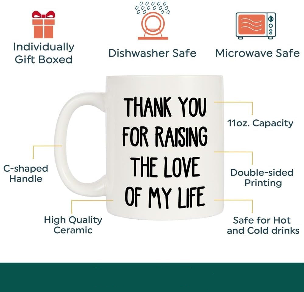 Mother in Law Coffee Mug Gift for Mother in Law from Daughter Son in Law