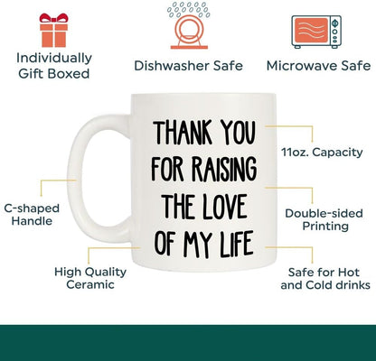 Mother in Law Coffee Mug Gift for Mother in Law from Daughter Son in Law
