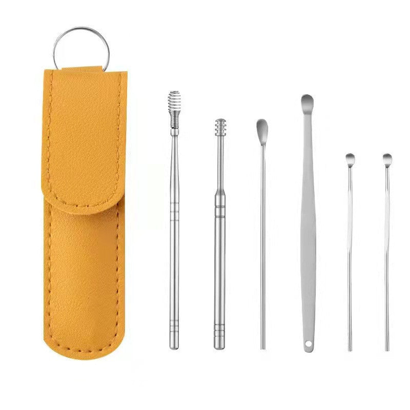 Spring Earwax Cleaner Tool Set