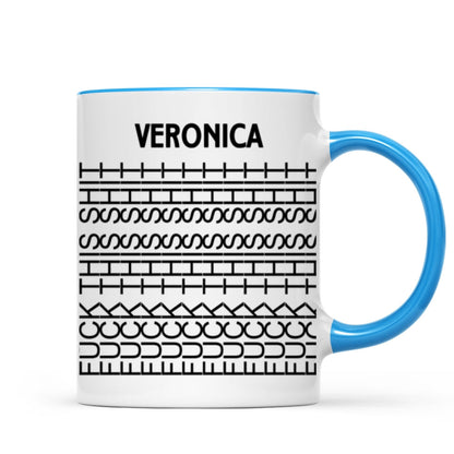 FK This Sht Funny Personalized Mug 11oz, Hidden Funny Message Mug, Father's Day Gift for Dad, Gift for Colleagues, Custom Name