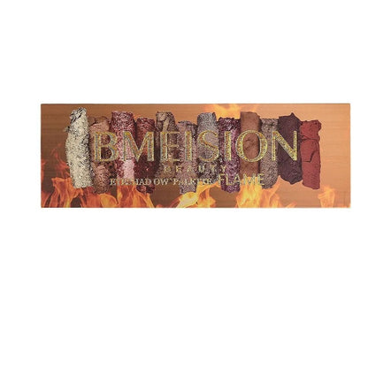 Bmeision Flame Eyeshadow Earthy Pearlescent Shades For Bold & Shimmering Eye Looks