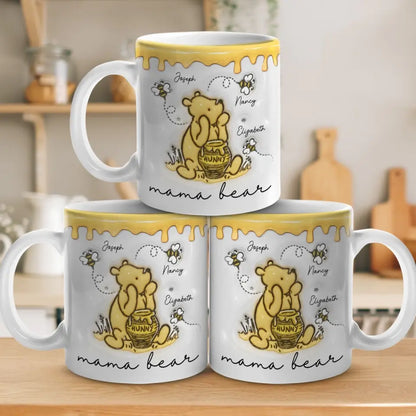 The Family Is The Test Of Freedom - Family Personalized Custom 3D Inflated Effect Printed Mug - Mother's Day, Gift For Mom, Grandma