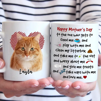 Custom Photo You're A Superhero - Dog & Cat Personalized Custom Mug - Mother's Day, Gift For Pet Owners, Pet Lovers