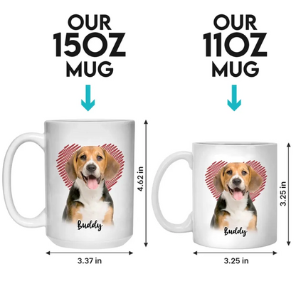 Custom Photo Life Doesn't Come With A Manual - Dog & Cat Personalized Custom Mug - Mother's Day, Gift For Pet Owners, Pet Lovers