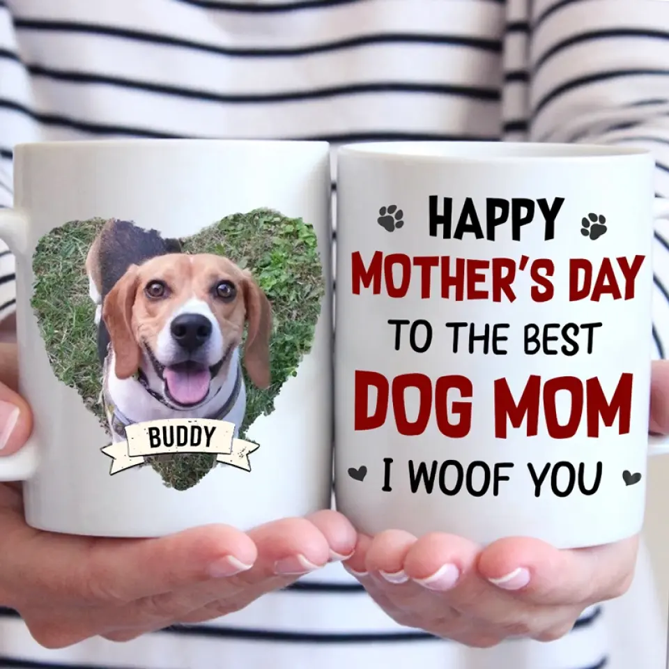 Custom Photo A Mother's Love Endures Through All - Dog & Cat Personalized Custom Mug - Mother's Day, Gift For Pet Owners, Pet Lovers