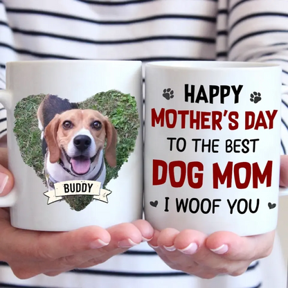 Custom Photo A Mother's Love Endures Through All - Dog & Cat Personalized Custom Mug - Mother's Day, Gift For Pet Owners, Pet Lovers