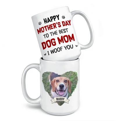 Custom Photo A Mother's Love Endures Through All - Dog & Cat Personalized Custom Mug - Mother's Day, Gift For Pet Owners, Pet Lovers