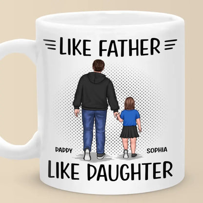 Where There Is Family, There Is Love - Family Personalized Custom Mug - Father's Day, Gift For Dad