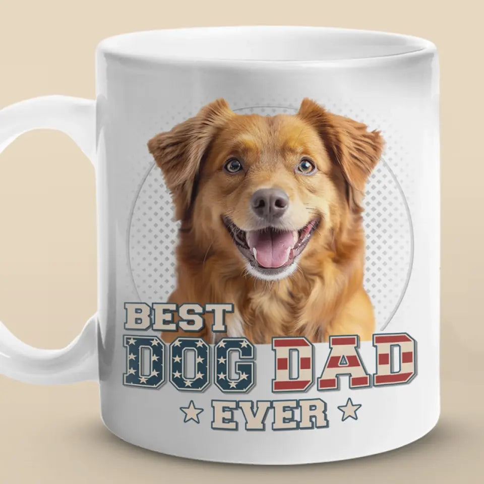 Custom Photo A House Is Not A Home Without A Pet - Dog & Cat Personalized Custom Mug - Father's Day, New Arrival, Gift For Pet Owners, Pet Lovers AMZ