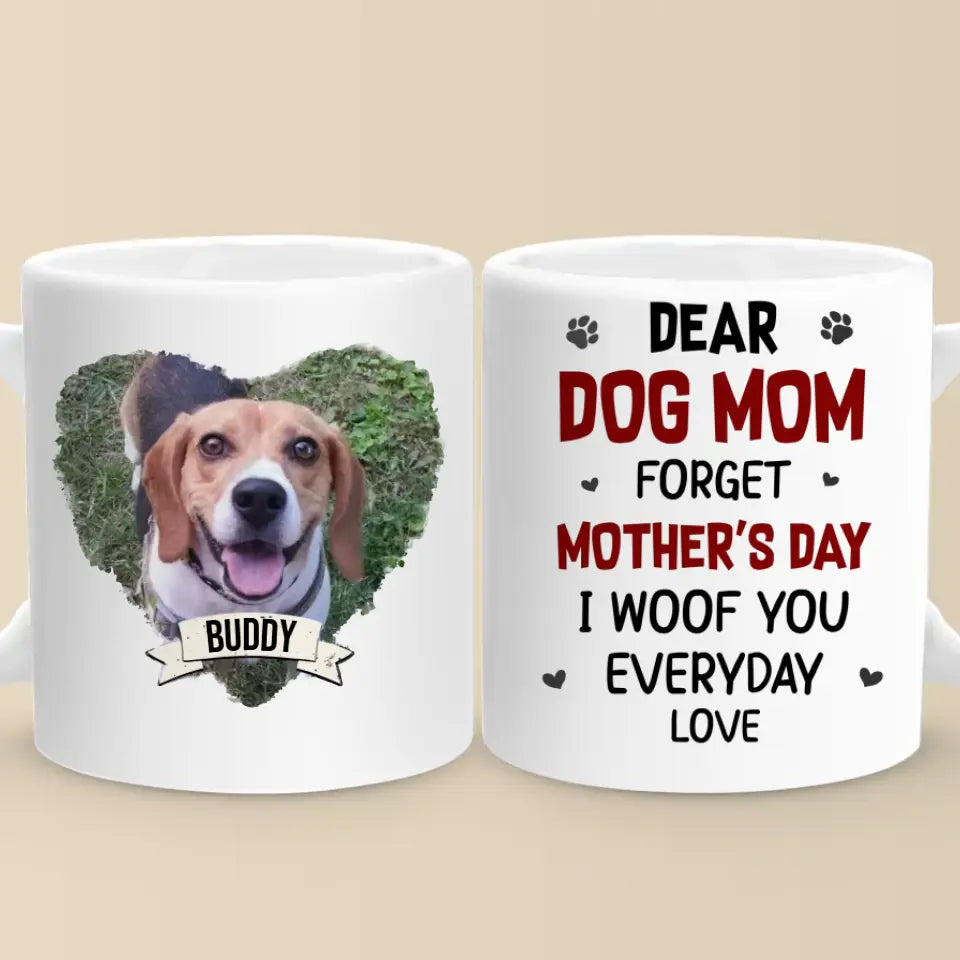 Custom Photo A Mother's Love Endures Through All - Dog & Cat Personalized Custom Mug - Mother's Day, Gift For Pet Owners, Pet Lovers